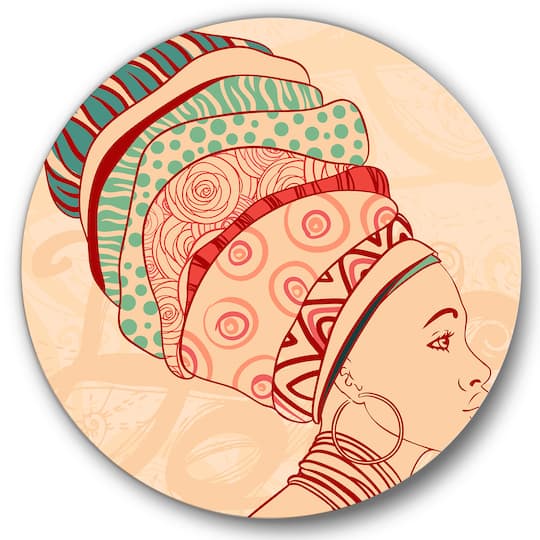 Designart - African American Woman with Turban II
